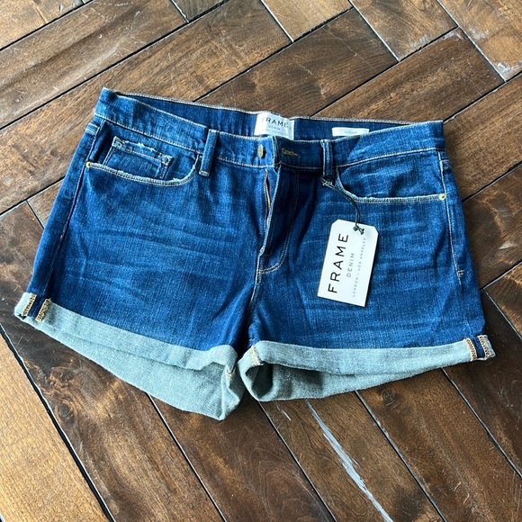 Frame denim made in USA size 31 Le Cutoff jeans shorts